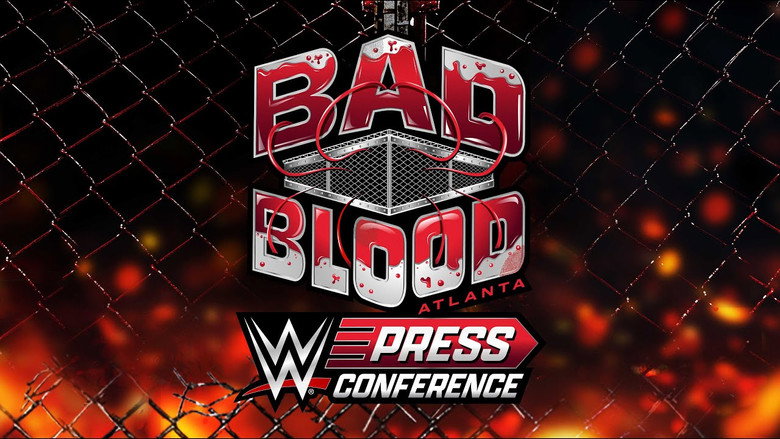 Backdrop from WWE Bad Blood 2024 Press Conference