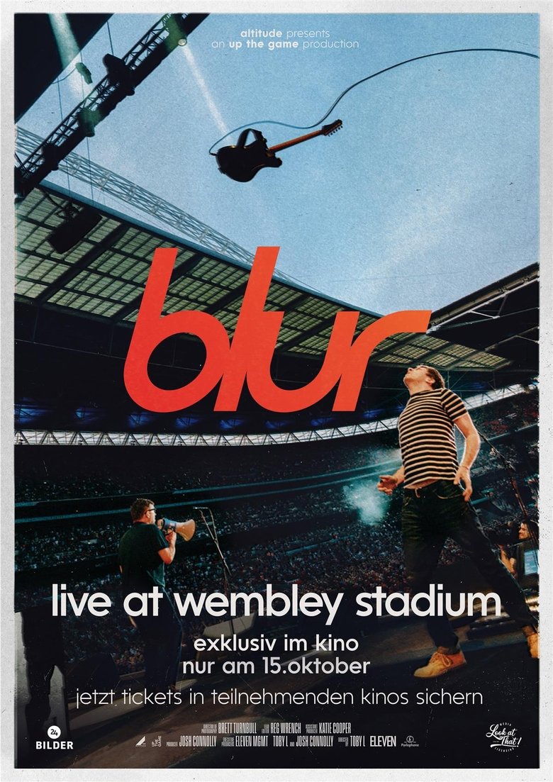 blur: Live at Wembley Stadium poster