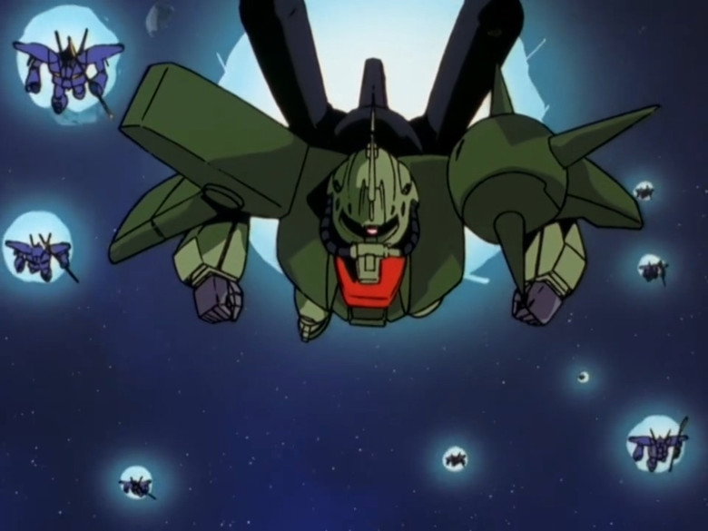 Still from Mobile Suit Gundam ZZ - Season 1 Episode 45