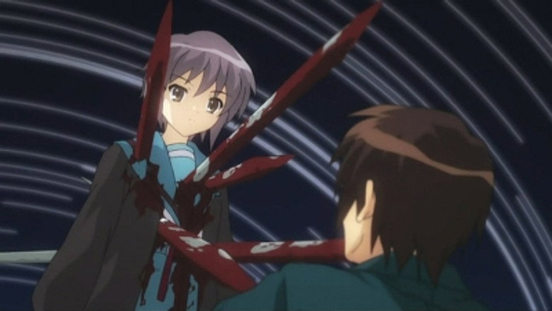 Still from The Melancholy of Haruhi Suzumiya - Season 1 Episode 10