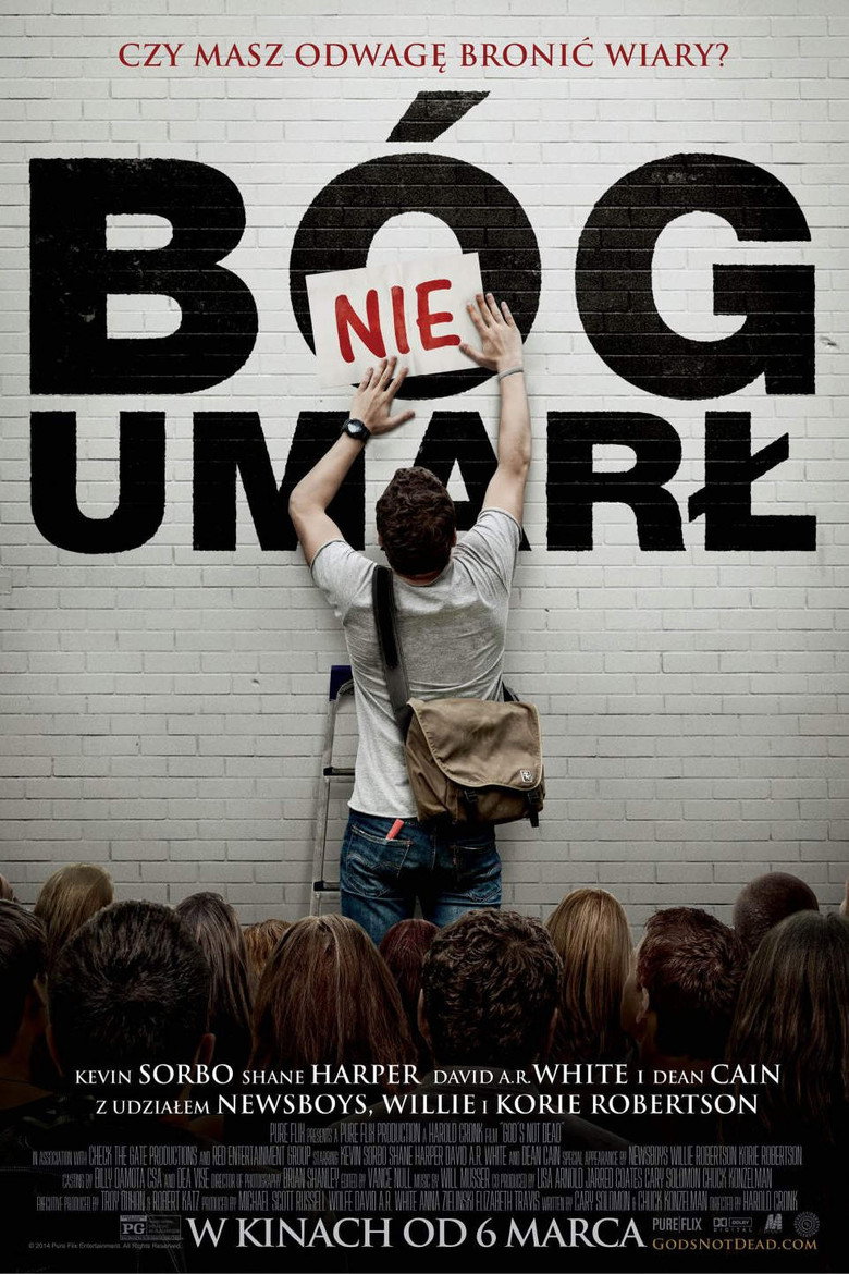Plakat filmu Bóg nie umarł