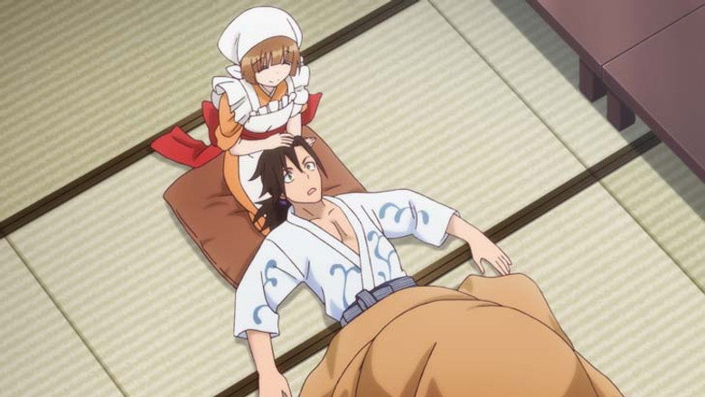 Still from Yuuna and the Haunted Hot Springs - Season 1 Episode 1