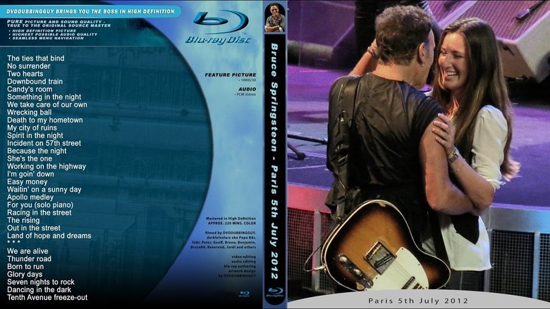 Bruce Springsteen - Paris 5.7.2012 - dvddubbingguy