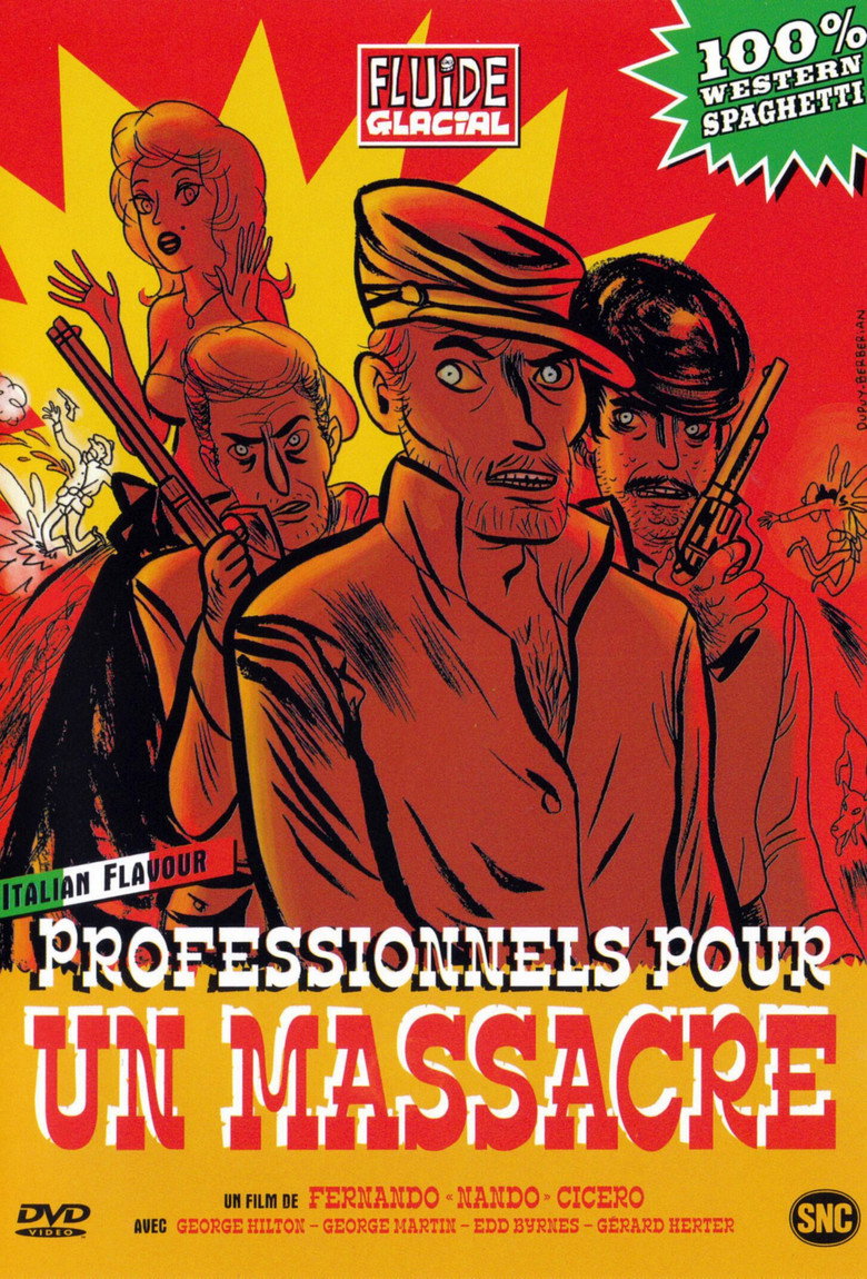 Affiche de PROFESSIONNELS POUR UN MASSACRE