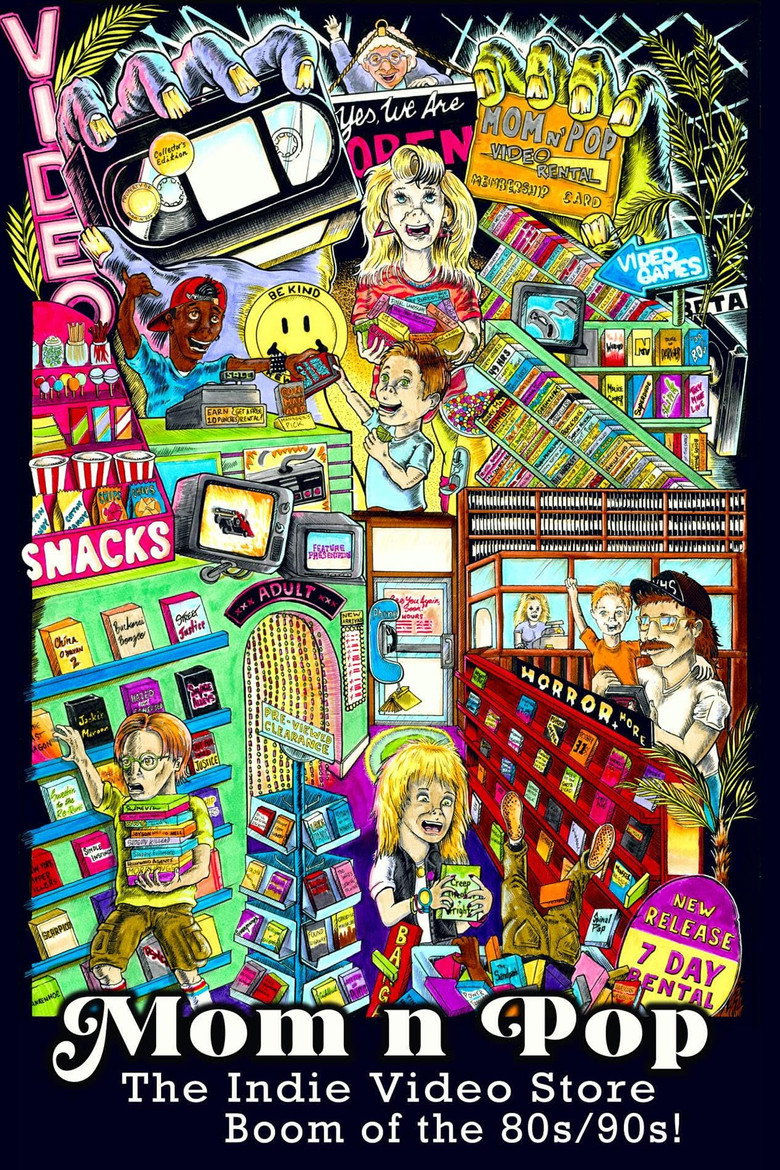 Affiche de MOM N' POP: THE INDIE VIDEO STORE BOOM OF THE 80S/90S