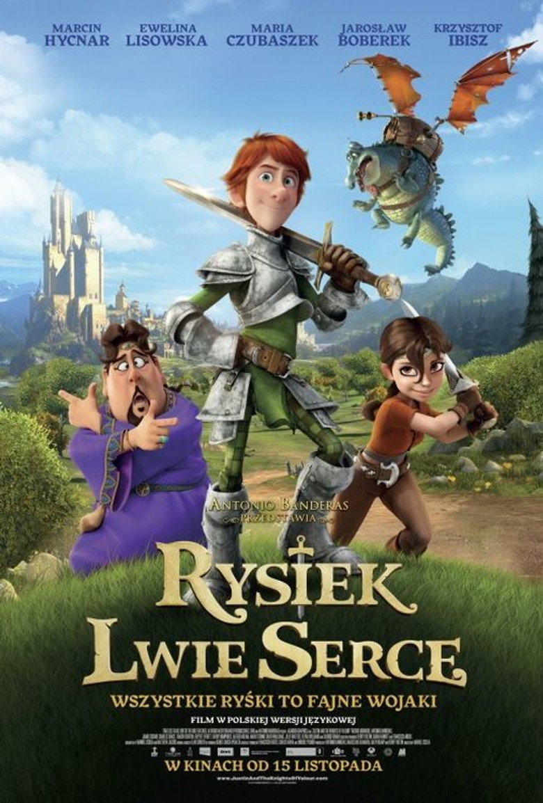 Plakat filmu Rysiek Lwie Serce