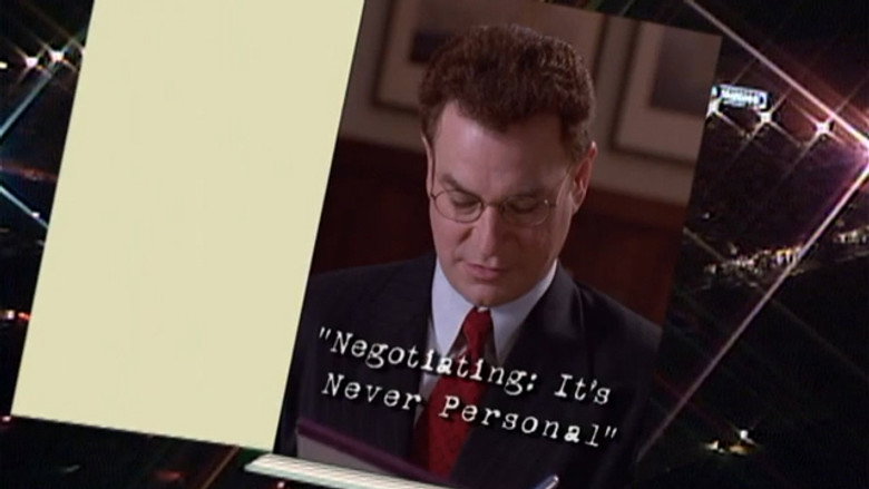 Negotiating: It's Never Personal