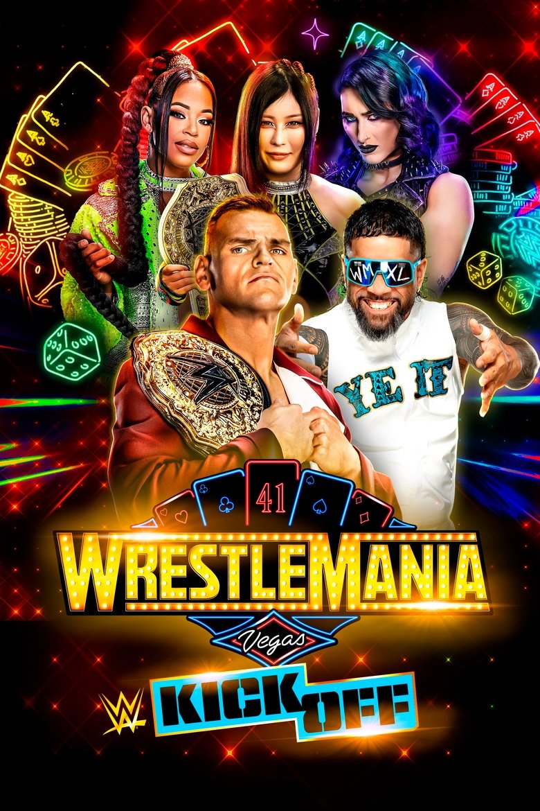 WrestleMania 41 Kickoff main poster