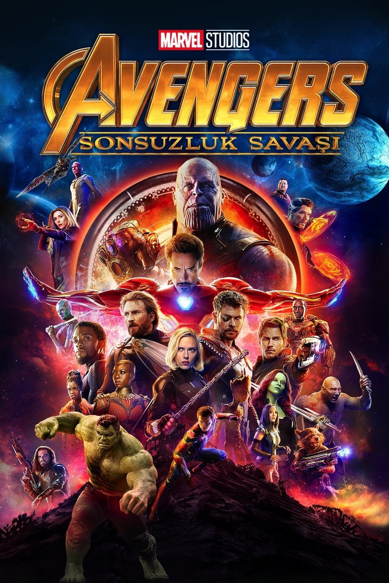 Avengers: Sonsuzluk Savaşı Vodvil Poster Görseli