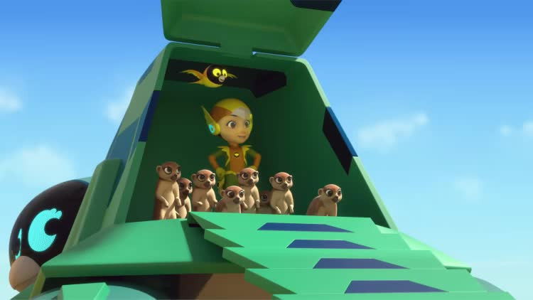 Still image for Petronix Defenders season 1 episode 4: Mission: Meerkat Mob Rescue Still image for Petronix Defenders season 1 episode 4: Mission: Meerkat Mob Rescue