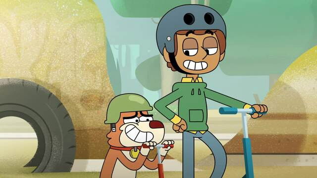 Still image for Boy Girl Dog Cat Mouse Cheese season 1 episode 7: Scoot or Be Scooted Still image for Boy Girl Dog Cat Mouse Cheese season 1 episode 7: Scoot or Be Scooted