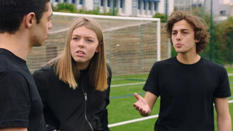 Le jour du match réservé aux garçons