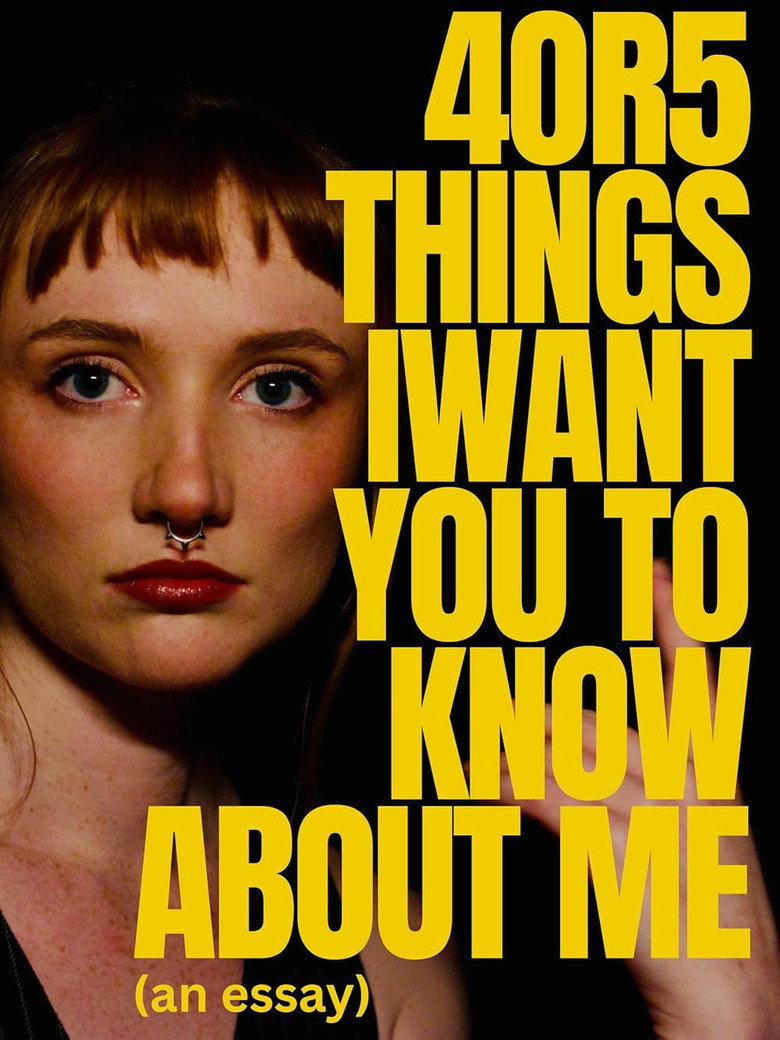 Imatge de 4 or 5 things I want you to know about me (an essay)