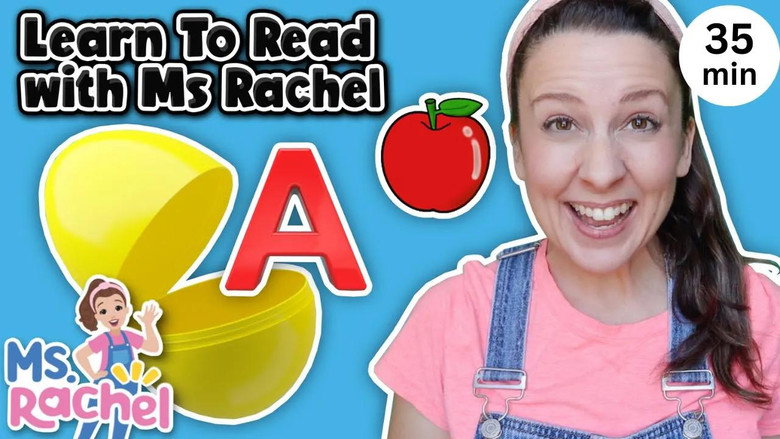 Learn with Ms Rachel - Phonics Song - Learn to Read - Preschool Learning - Kids Songs & Videos görseli