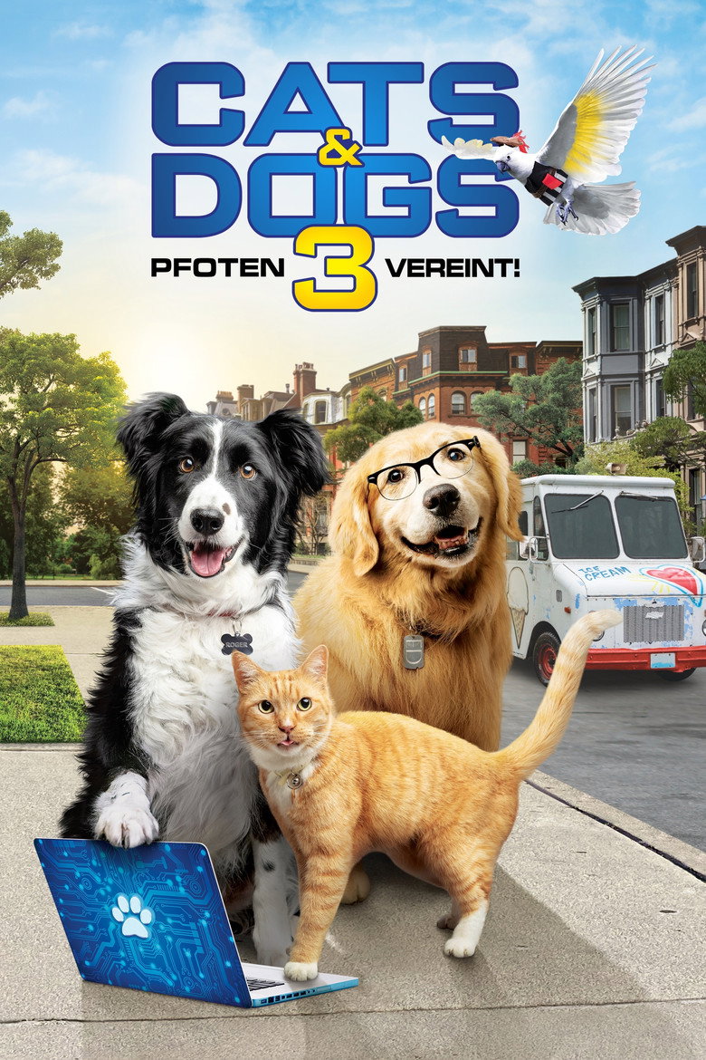 Filmplakat zu Cats & Dogs 3 - Pfoten vereint!