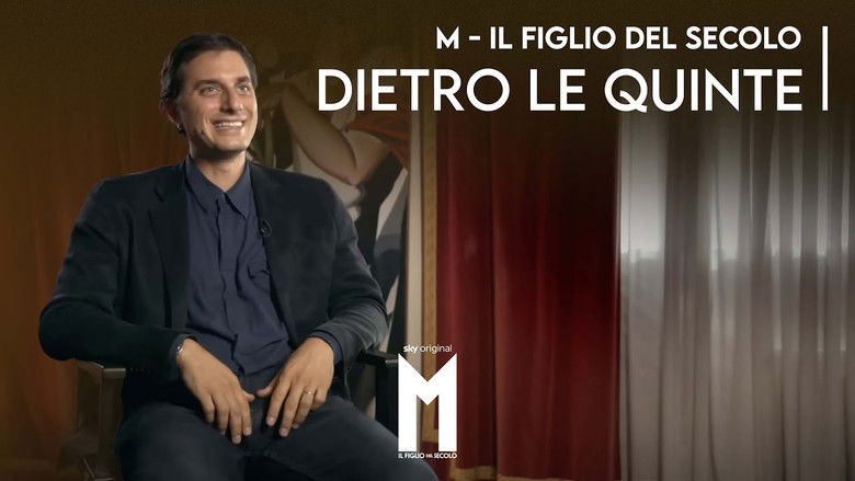 Backdrop for M - Il Figlio del secolo | Il dietro le quinte