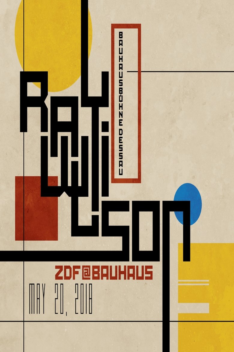 Ray Wilson : ZDF@Bauhaus main poster
