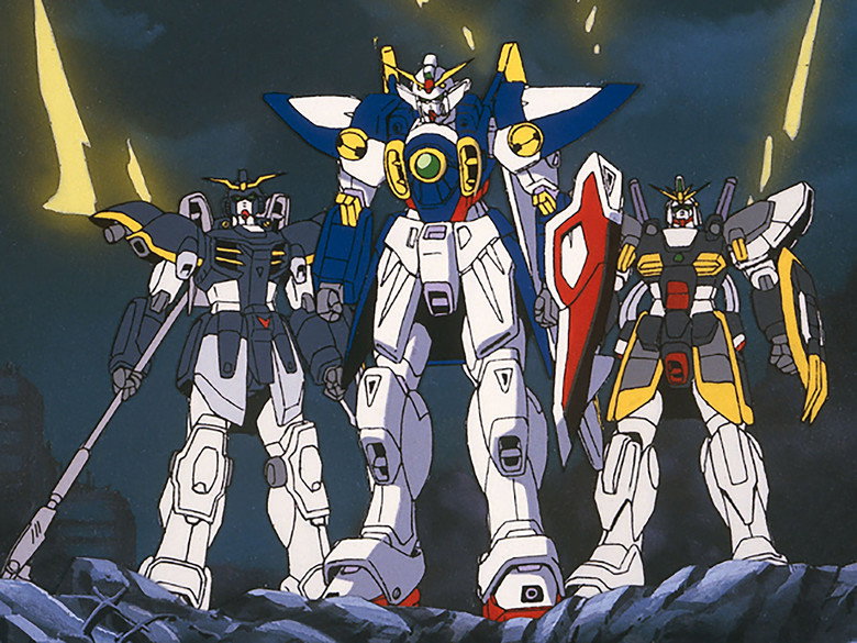 Still from Mobile Suit Gundam Wing - Season 1 Episode 8
