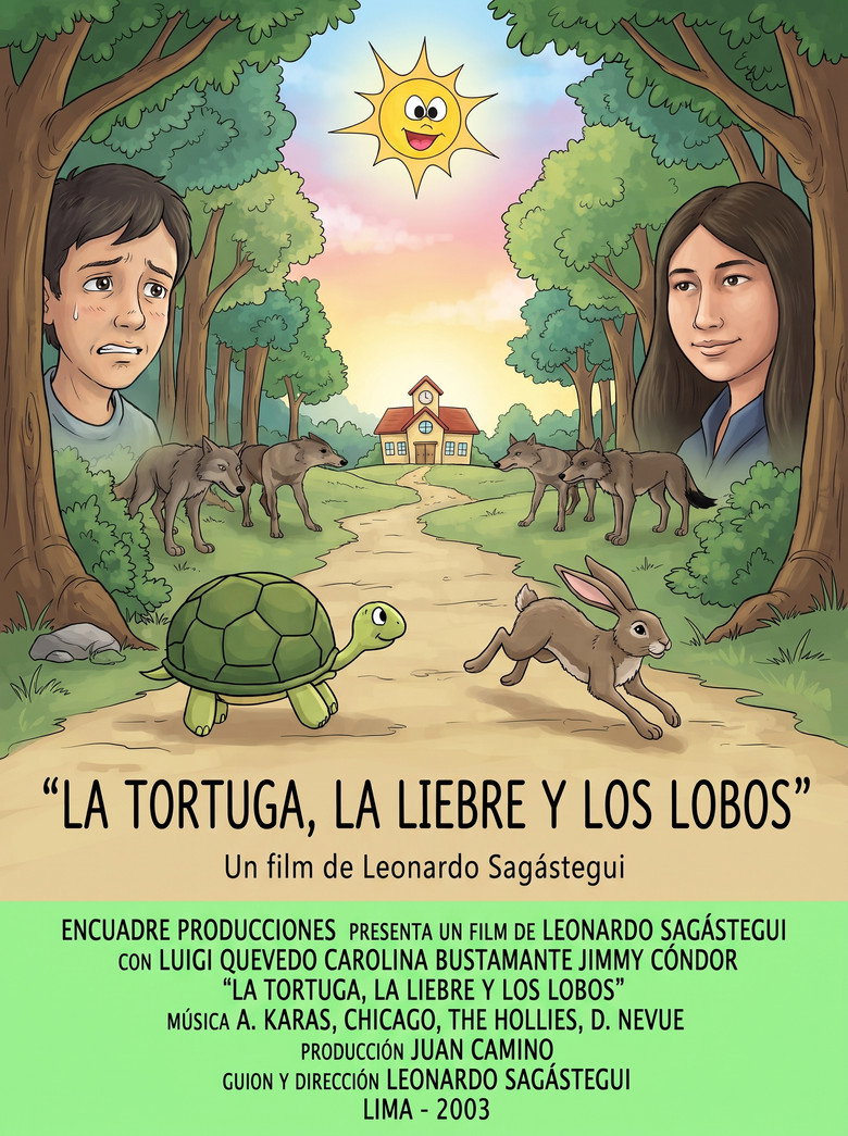 Imatge de La tortuga, la liebre y los lobos