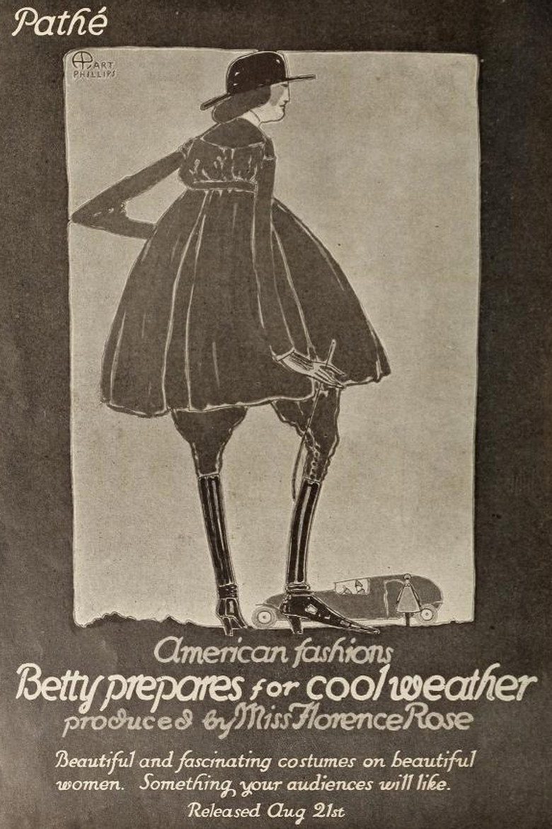 Florence Rose Fashions no. 2. Betty Prepares for Cool Weather