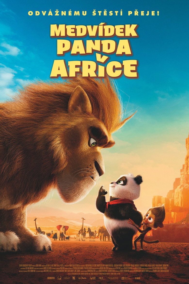 Plakát k filmu Medvídek panda v Africe