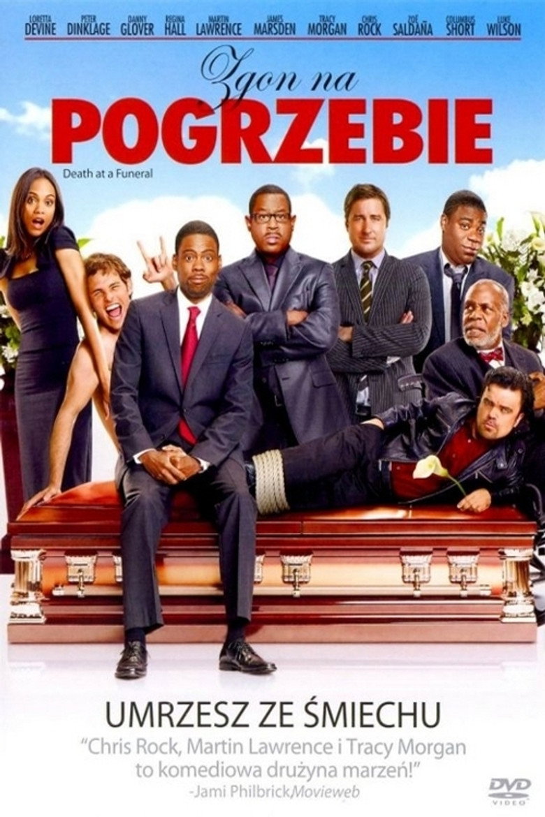 Plakat filmu Zgon na pogrzebie