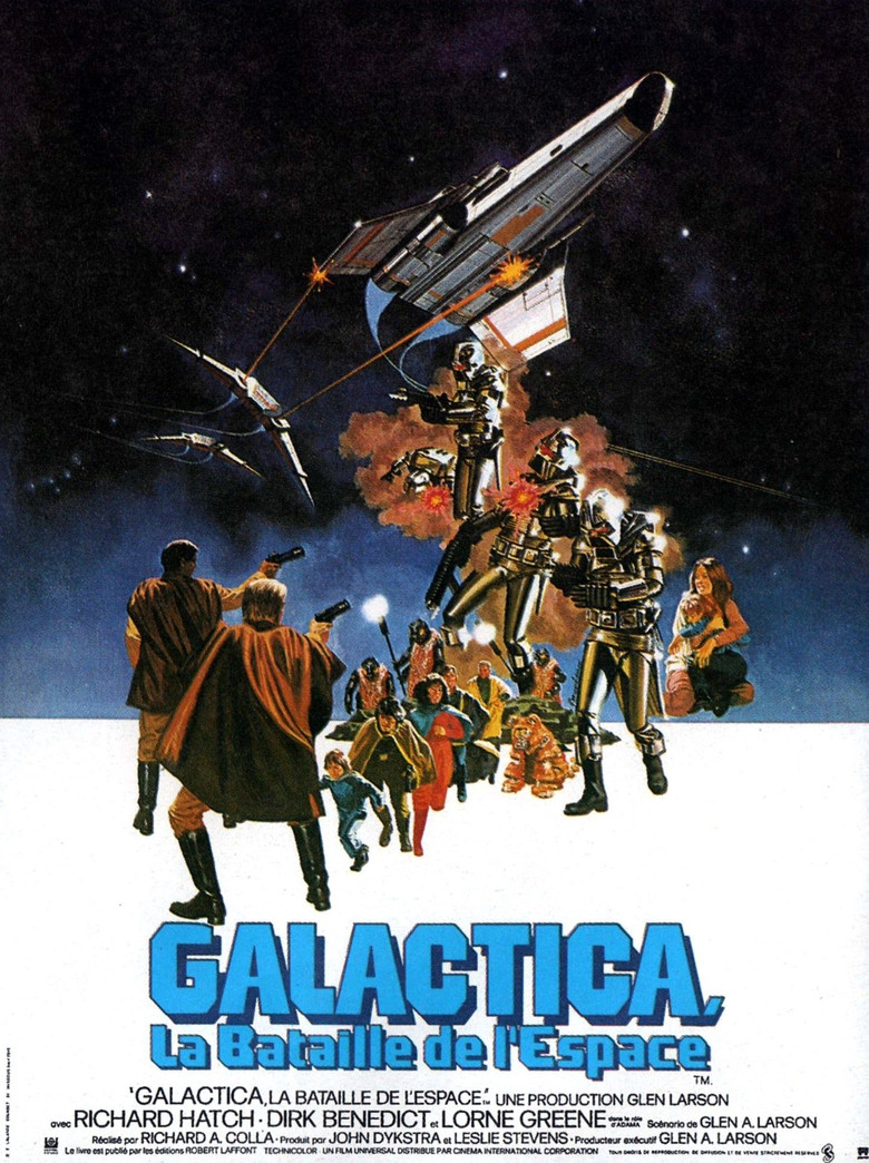 Affiche de GALACTICA, LA BATAILLE DE L'ESPACE