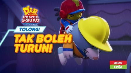 Still image for Didi & Friends Rescue Squad season 1 episode 4: Tak Boleh Turun