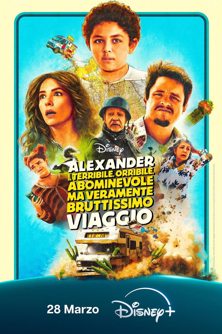 Copertina di Alexander e il terribile, orribile, abominevole ma veramente bruttissimo viaggio