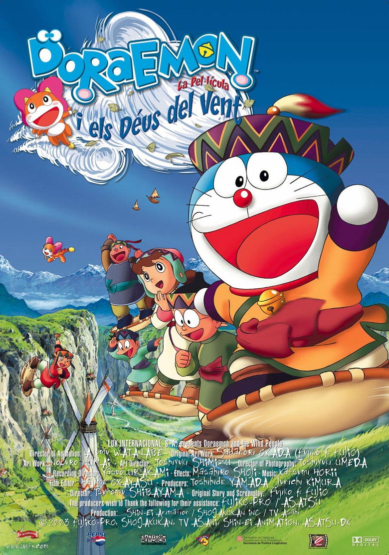 Imatge de Doraemon i els déus del vent