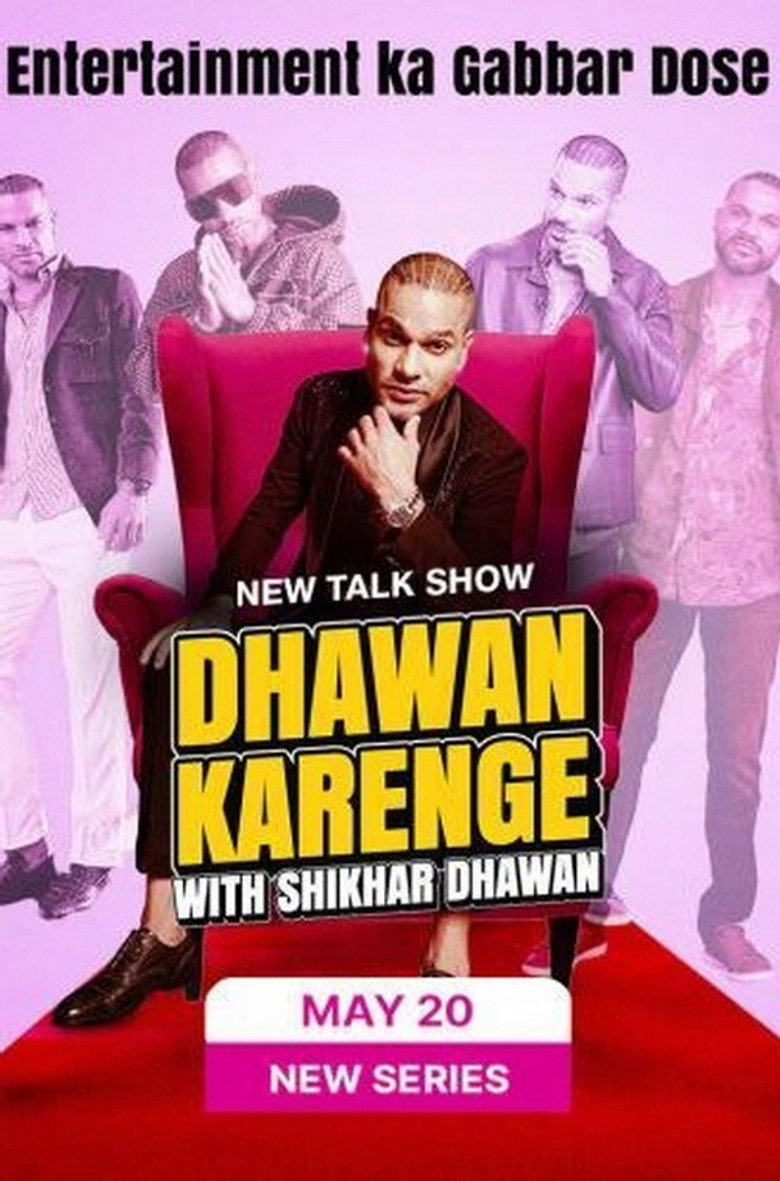 Official poster for Dhawan Karenge With Shikhar Dhawan
