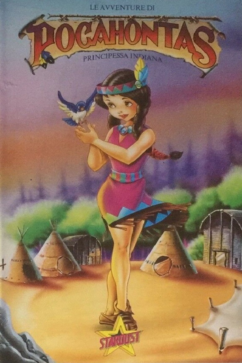 Copertina di Le avventure di Pocahontas, principessa indiana
