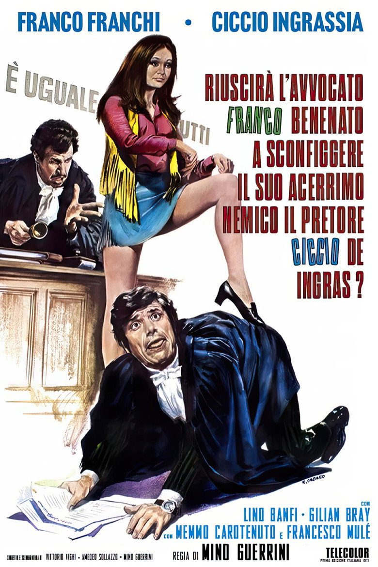 Will the Lawyer Franco Benenato Be Able to Defeat his Arch Enemy the Magistrate Ciccio De Ingras? poster
