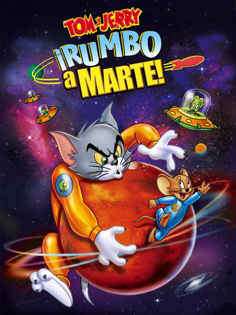 Portada de Tom y Jerry: Rumbo a Marte