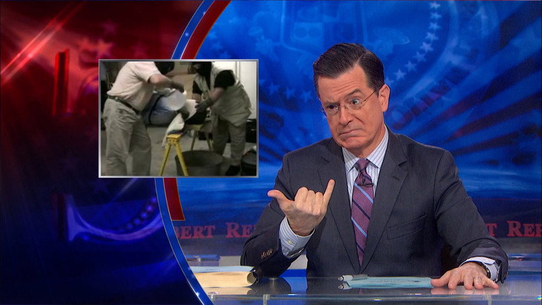 Still from The Colbert Report - Season 11 Episode 35