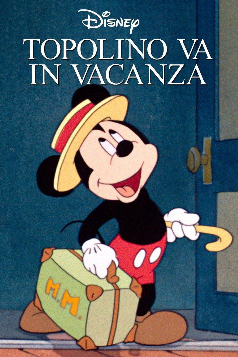 Copertina di Topolino va in vacanza