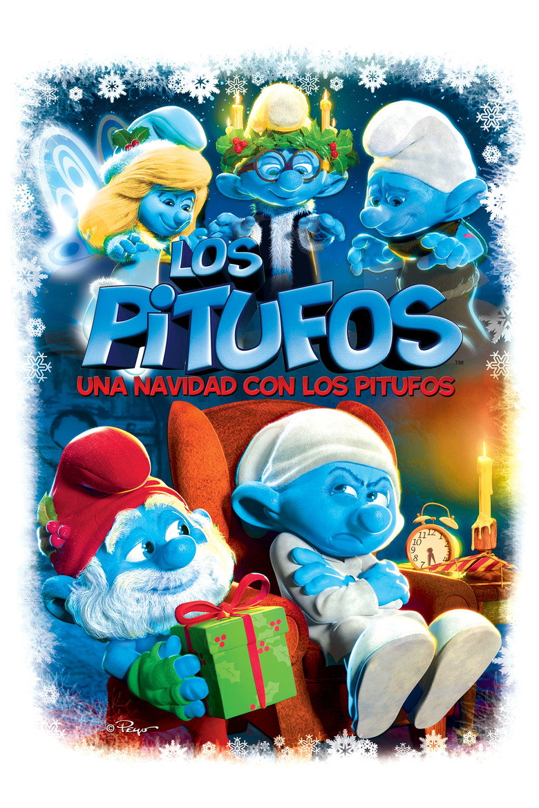Imagen de Una Navidad con los pitufos