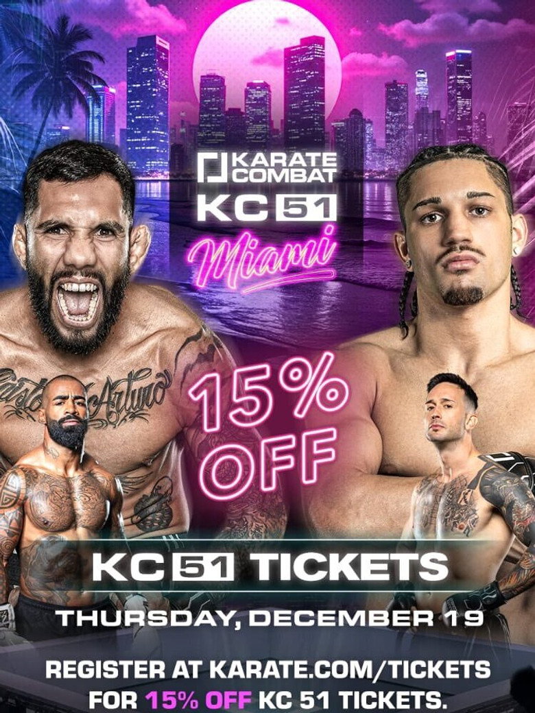 Karate Combat 51 poster