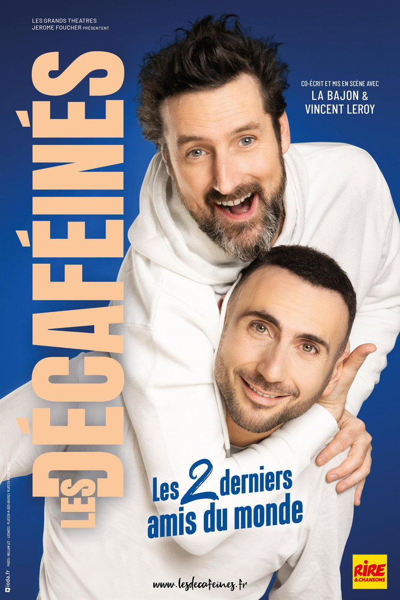 Affiche de LES DÉCAFÉINÉS : LES 2 DERNIERS AMIS DU MONDE