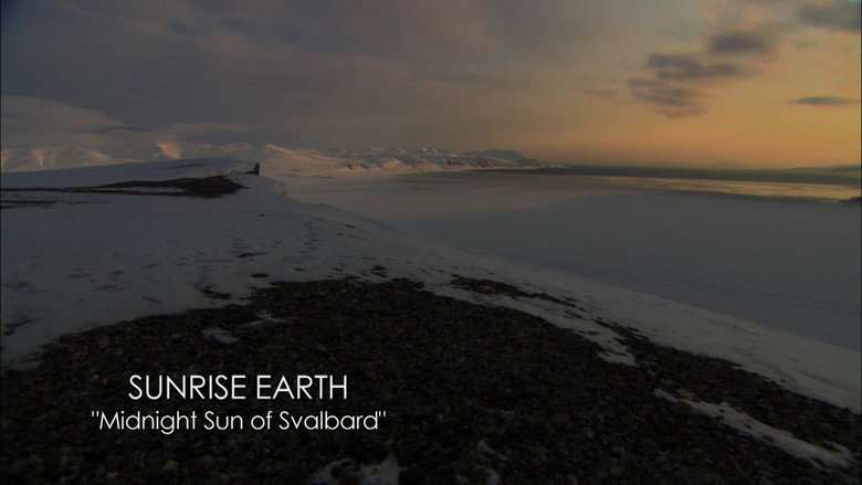 Midnight Sun of Svalbard