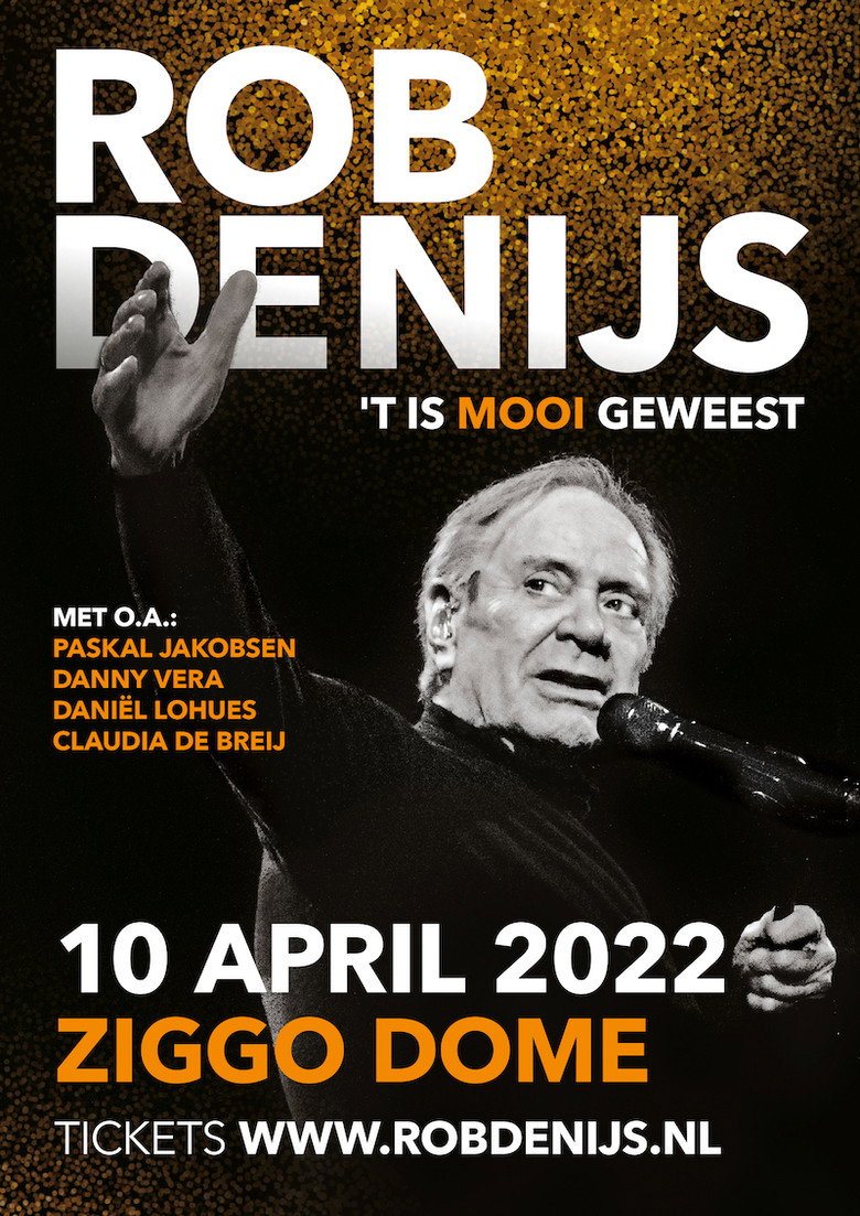 Rob de Nijs: Het Is Mooi Geweest (2022) poster