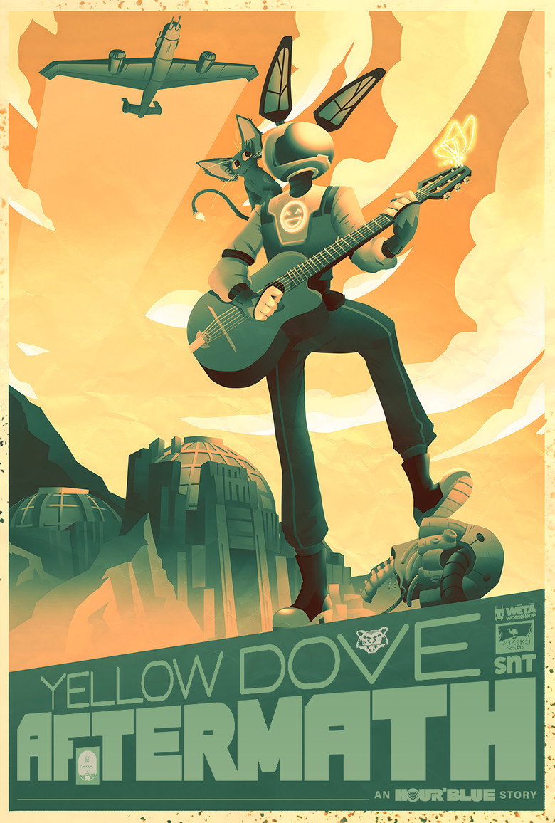 Yellow Dove Aftermath background