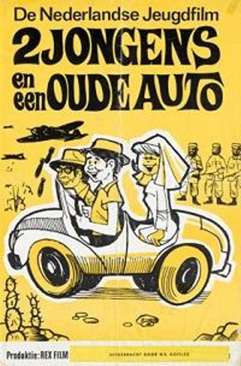 Imatge de Twee jongens en een oude auto