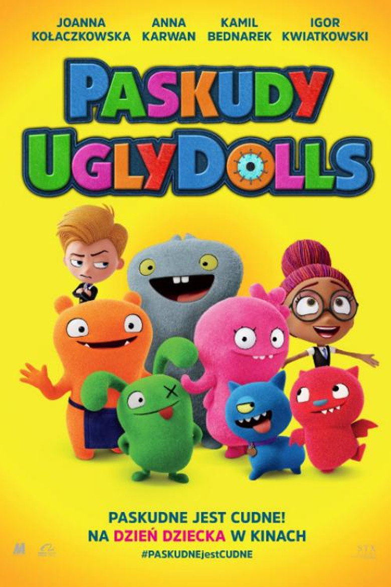 Plakat filmu Paskudy. UglyDolls