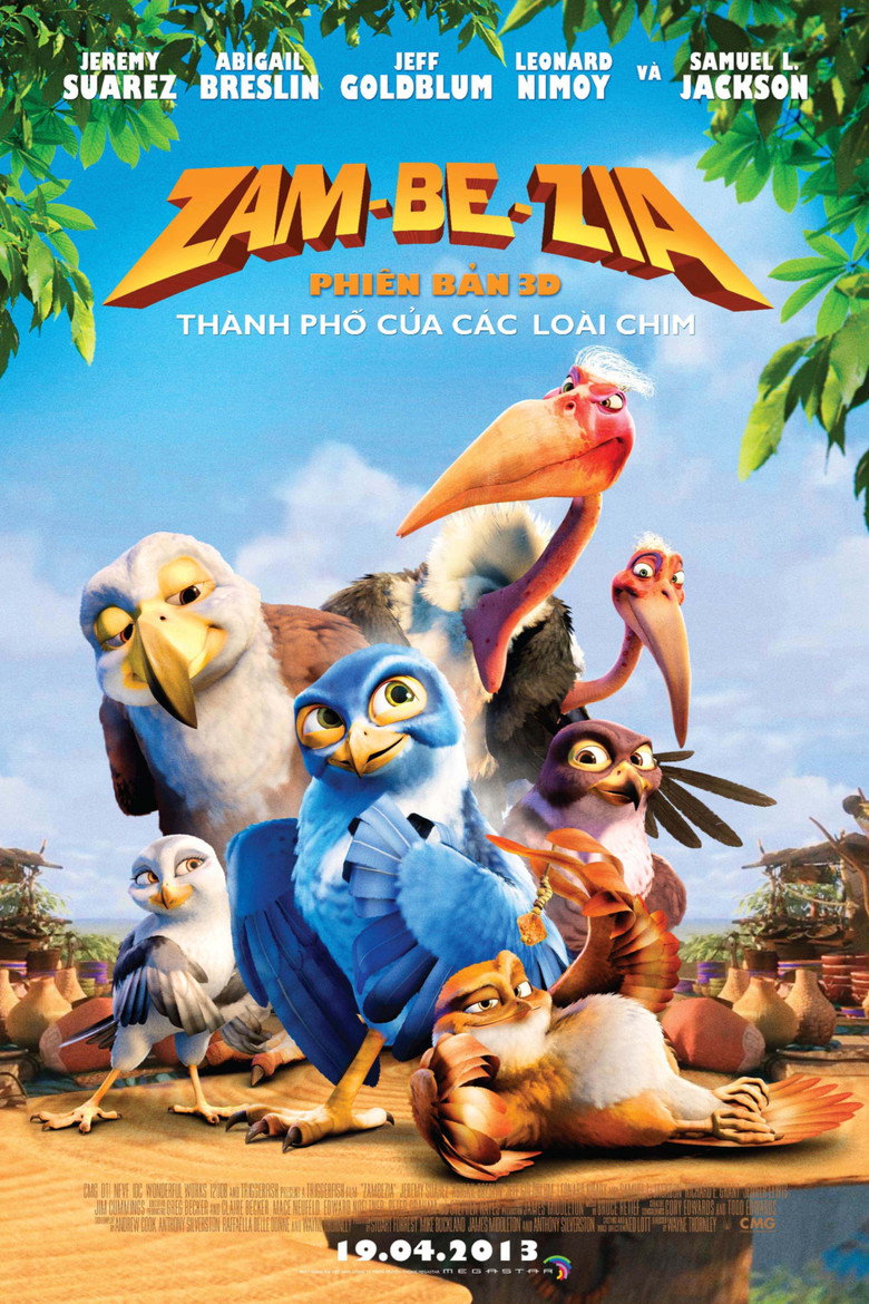 Zambezia: Th&agrave;nh Phố C&aacute;c Lo&agrave;i Chim (2012)