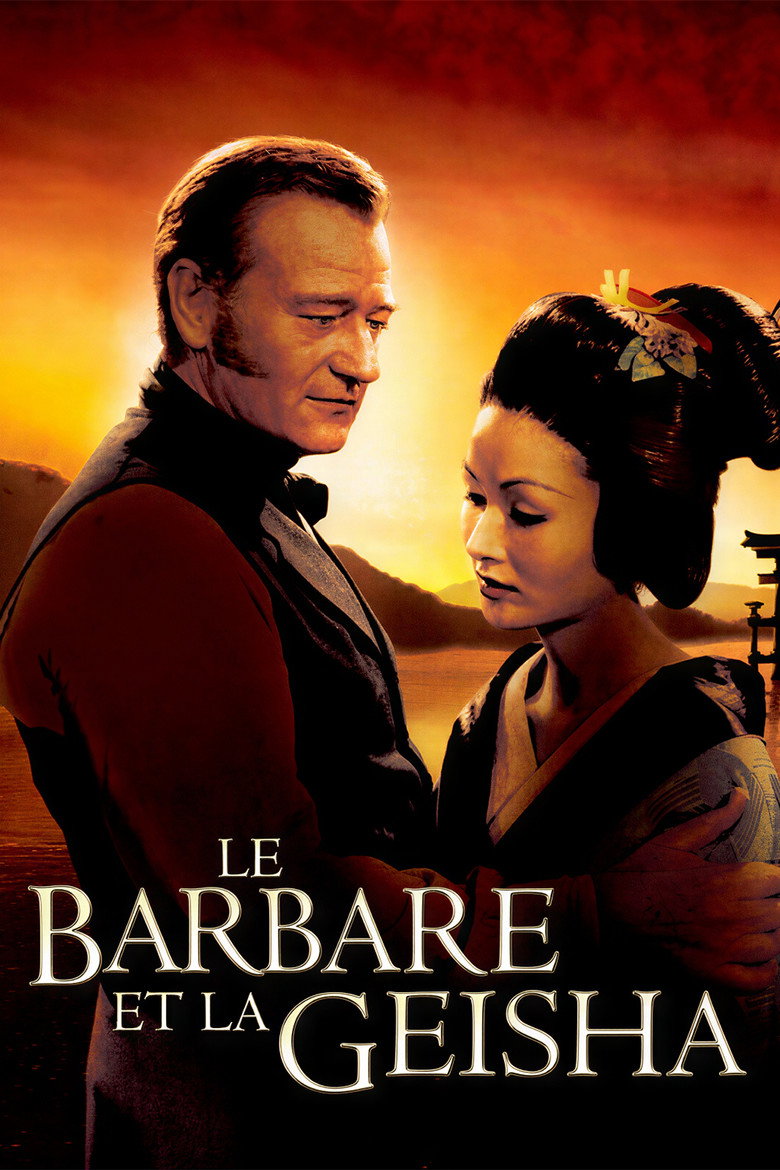 Affiche de LE BARBARE ET LA GEISHA
