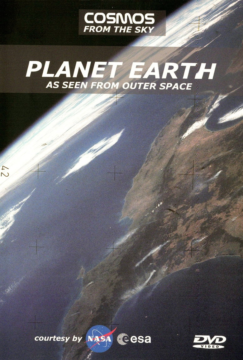Planet  Earth as  seen from outer space background