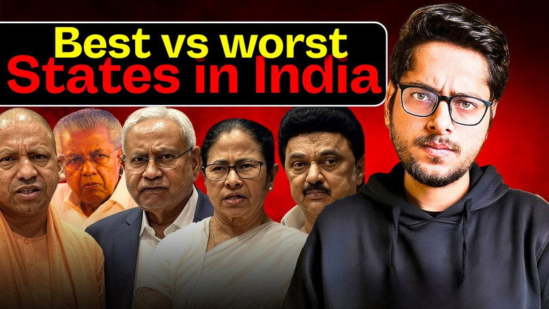 Best Vs Worst States in India