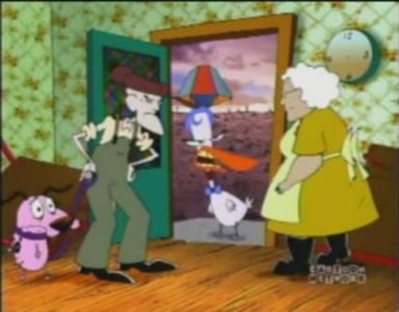 Courage the Cowardly Dog S04E05 — Le Quack Balloon episode still