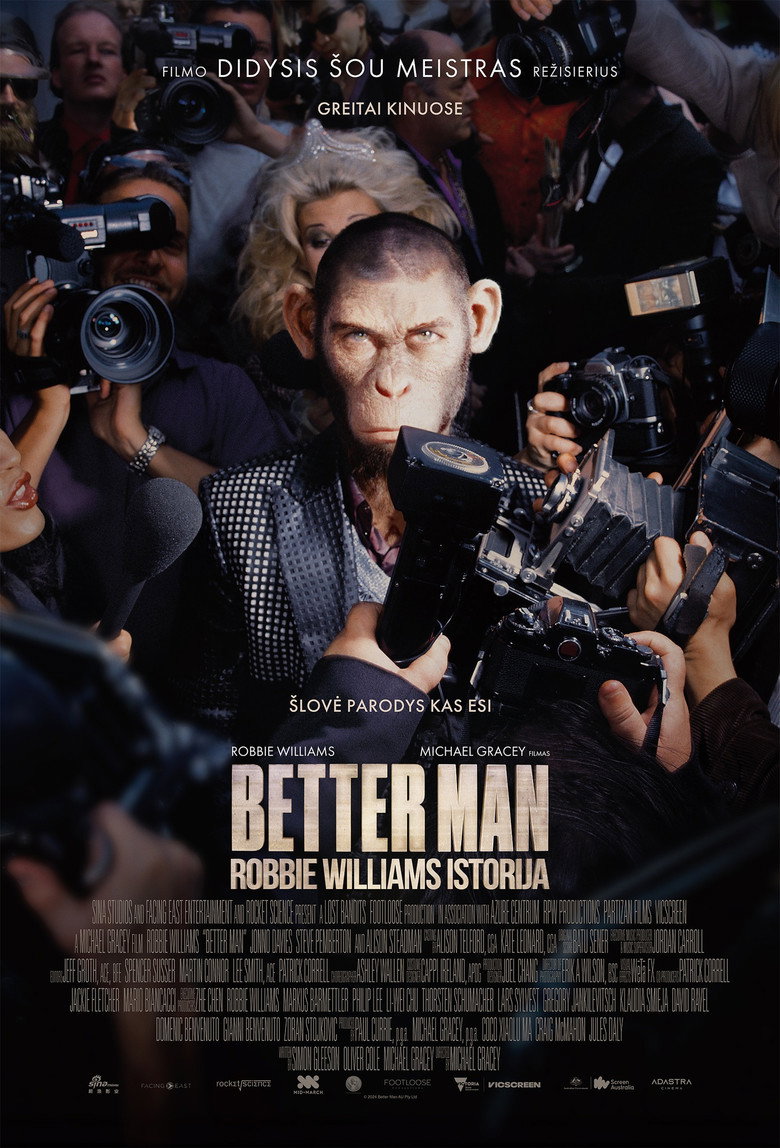 Better Man: Robbie Williams istorija (2024)